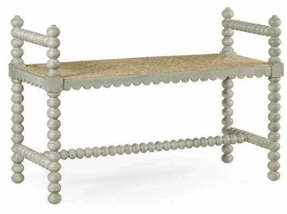 Jonathan Charles 530008-CGR William Yeoward Bellingham Country Grey Single Bench Jonathan Charles 530008-CGR William Yeoward Bellingham Country Grey Single Bench