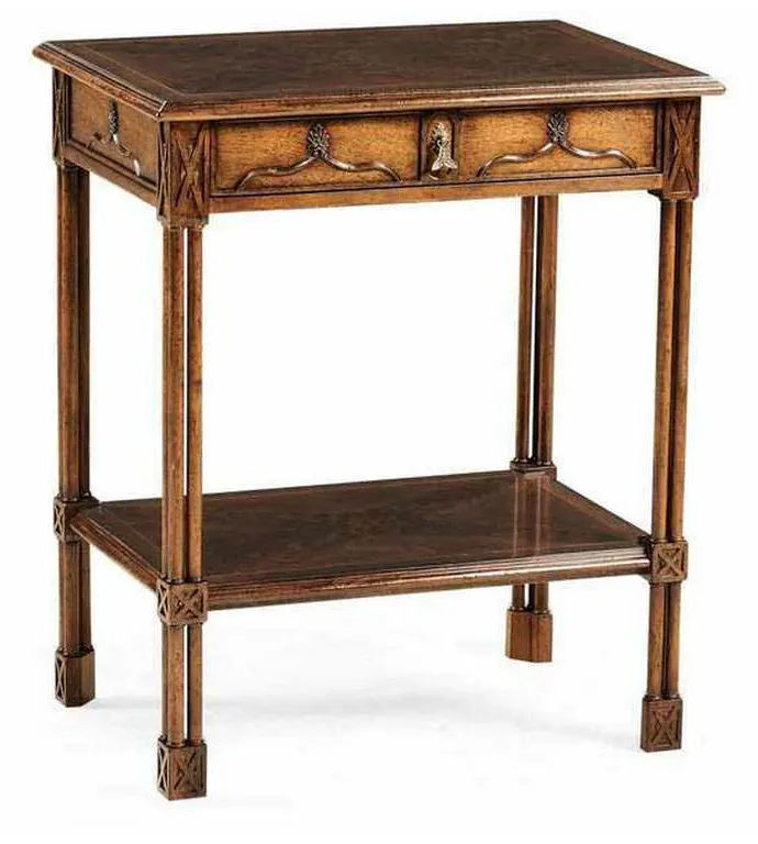 Jonathan Charles 493497-DCW Buckingham Chippendale Gothic Side Table Jonathan Charles 493497-DCW Buckingham Chippendale Gothic Side Table