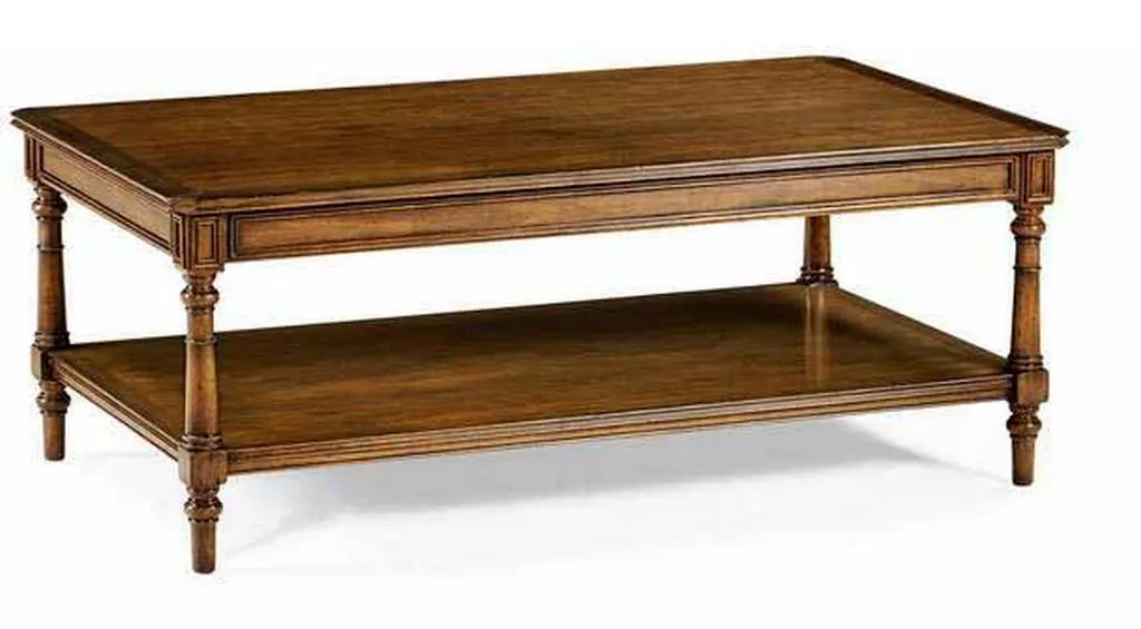 Jonathan Charles 494637-WAL Victorian style walnut coffee table Jonathan Charles 494637-WAL Victorian style walnut coffee table