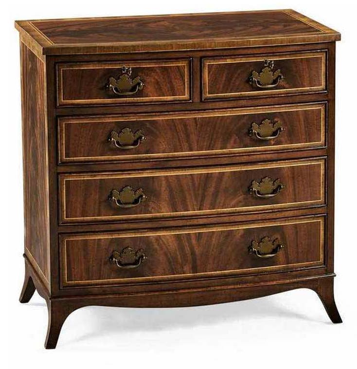Jonathan Charles 492262-MAH Buckingham Mahogany Bedside Chest of Drawers Jonathan Charles 492262-MAH Buckingham Mahogany Bedside Chest of Drawers