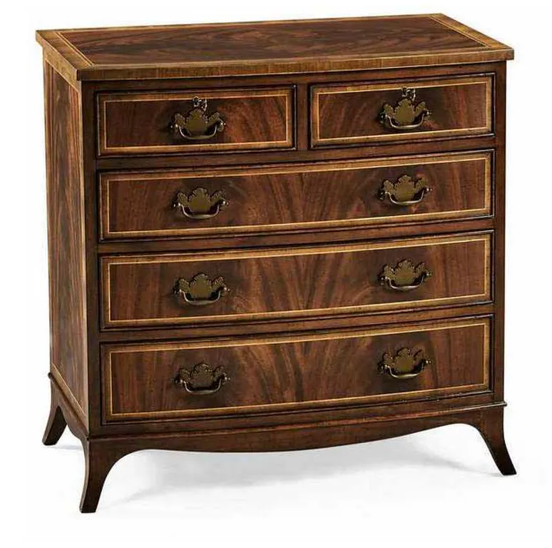 Jonathan Charles 492262-MAH Buckingham Mahogany Bedside Chest of Drawers Jonathan Charles 492262-MAH Buckingham Mahogany Bedside Chest of Drawers