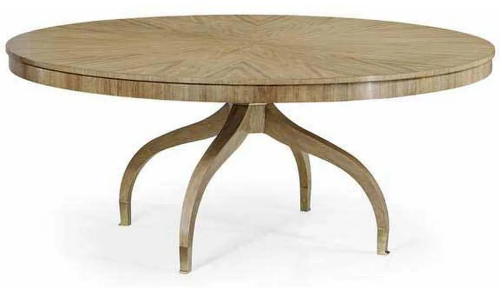 Jonathan Charles 496034-72D-WBL Round Bleached Walnut Dining Table 72 Inch Jonathan Charles 496034-72D-WBL Round Bleached Walnut Dining Table 72 Inch