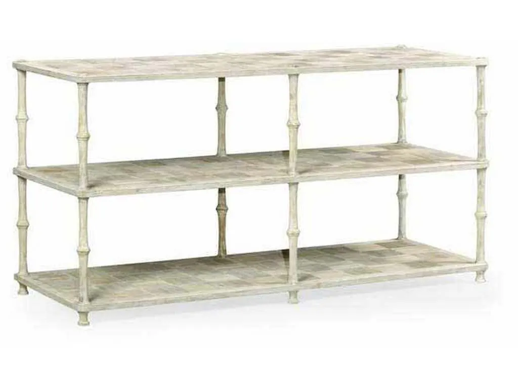 Jonathan Charles 530206-WAA William Yeoward Bywater Washed Acacia Console Table