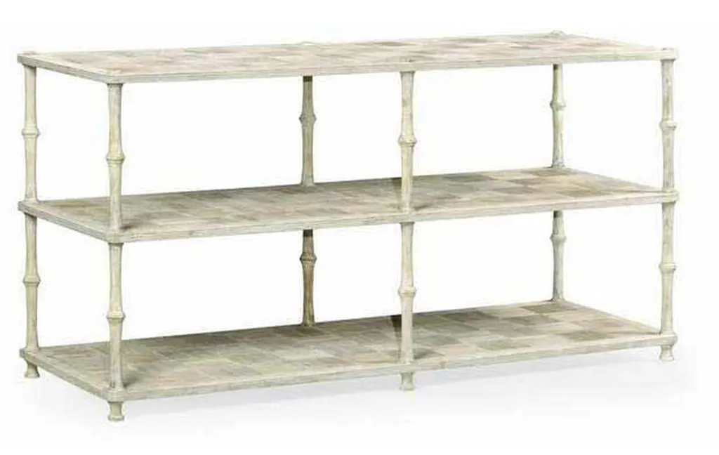 Jonathan Charles 530206-WAA William Yeoward Bywater Washed Acacia Console Table Jonathan Charles 530206-WAA William Yeoward Bywater Washed Acacia Console Table