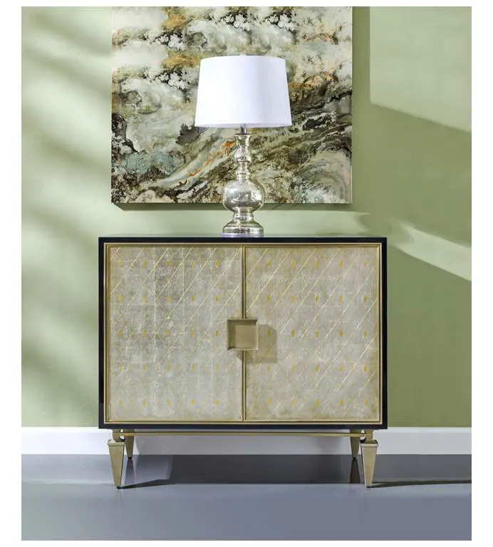 Jonathan Charles 496070-PSG JC Barcelona Accent Cabinet Jonathan Charles 496070-PSG JC Barcelona Accent Cabinet
