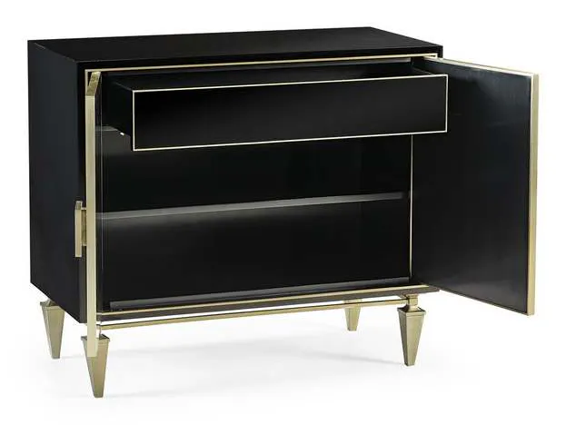 Jonathan Charles 496070-PSG JC Barcelona Accent Cabinet Jonathan Charles 496070-PSG JC Barcelona Accent Cabinet