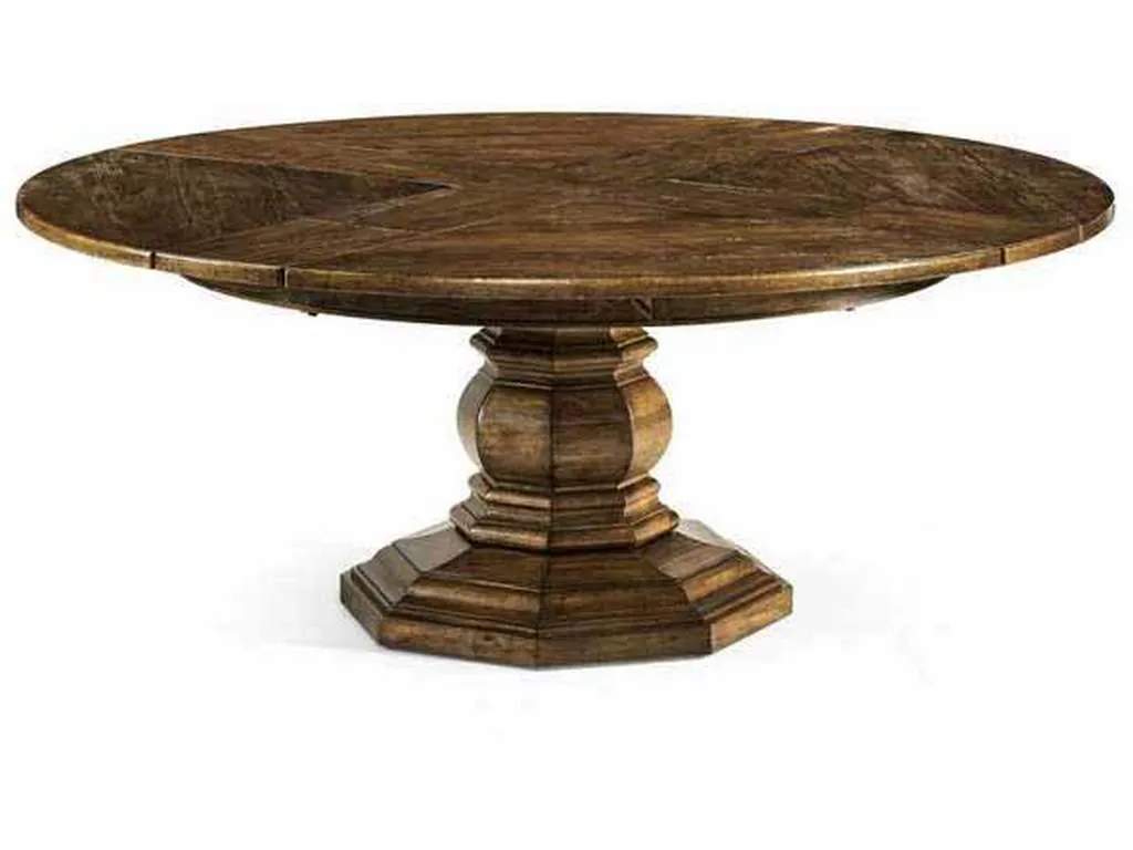 Jonathan Charles 491130-59D-CFW Casual Extendable Dining Table 59 Inch