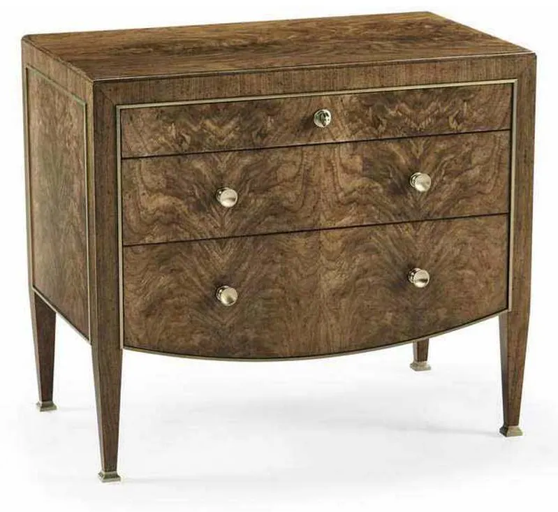 Jonathan Charles 496066-WBA JC Traditional Bedside Chest Jonathan Charles 496066-WBA JC Traditional Bedside Chest