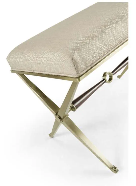Jonathan Charles 496078-STC-F200 JC Traditional Bench Jonathan Charles 496078-STC-F200 JC Traditional Bench