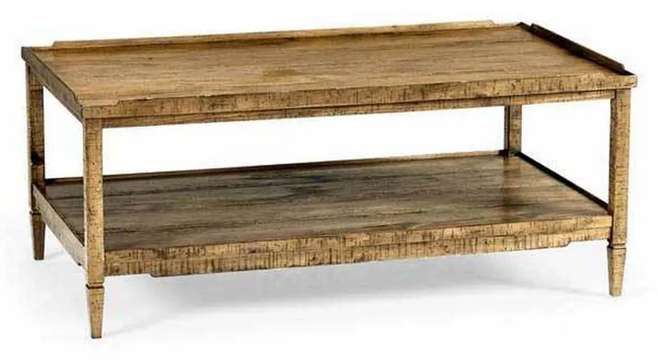 Jonathan Charles 491021-DTM Casual Distressed Coffee Table Jonathan Charles 491021-DTM Casual Distressed Coffee Table