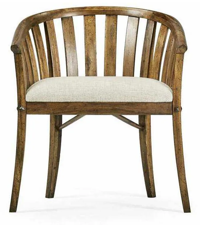 Jonathan Charles 491047-AC-DTM-F400 Casual Tub Upholstered Arm Chair Jonathan Charles 491047-AC-DTM-F400 Casual Tub Upholstered Arm Chair