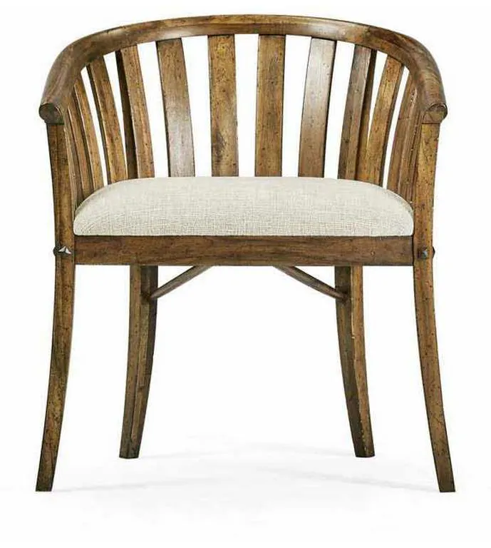 Jonathan Charles 491047-AC-DTM-F400 Casual Tub Upholstered Arm Chair Jonathan Charles 491047-AC-DTM-F400 Casual Tub Upholstered Arm Chair
