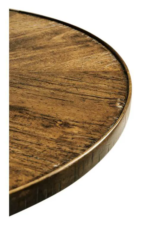 Jonathan Charles 491022-CFW Casual Round Lamp Table Jonathan Charles 491022-CFW Casual Round Lamp Table