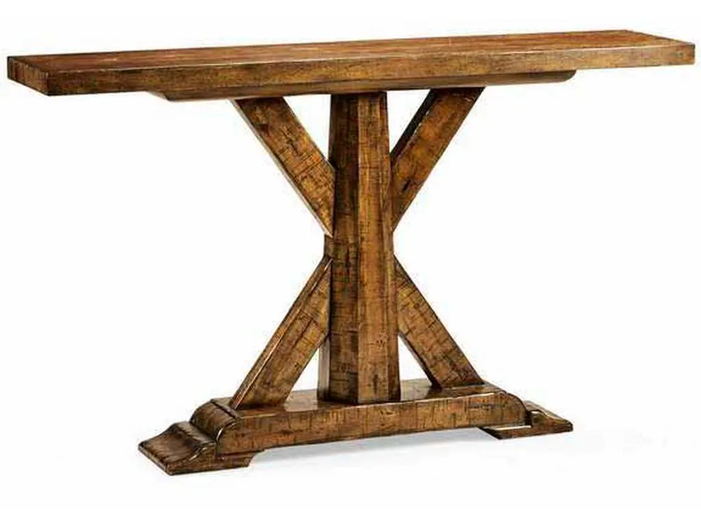 Jonathan Charles 491057-CFW Casual Rectangular Console Table