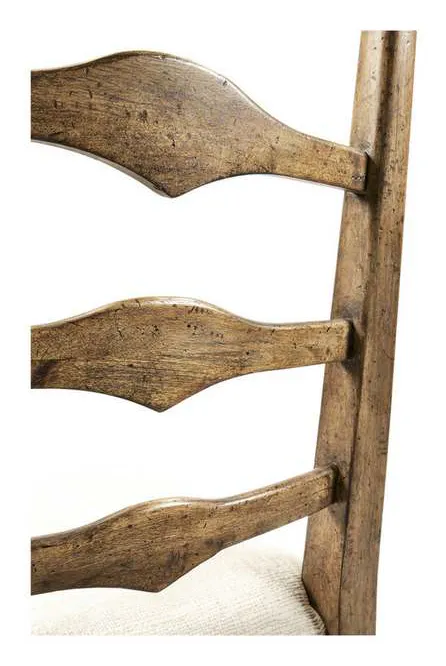 Jonathan Charles 491198-SC-DTM-F400 Pompano Ladderback Accent Side Chair Jonathan Charles 491198-SC-DTM-F400 Pompano Ladderback Accent Side Chair