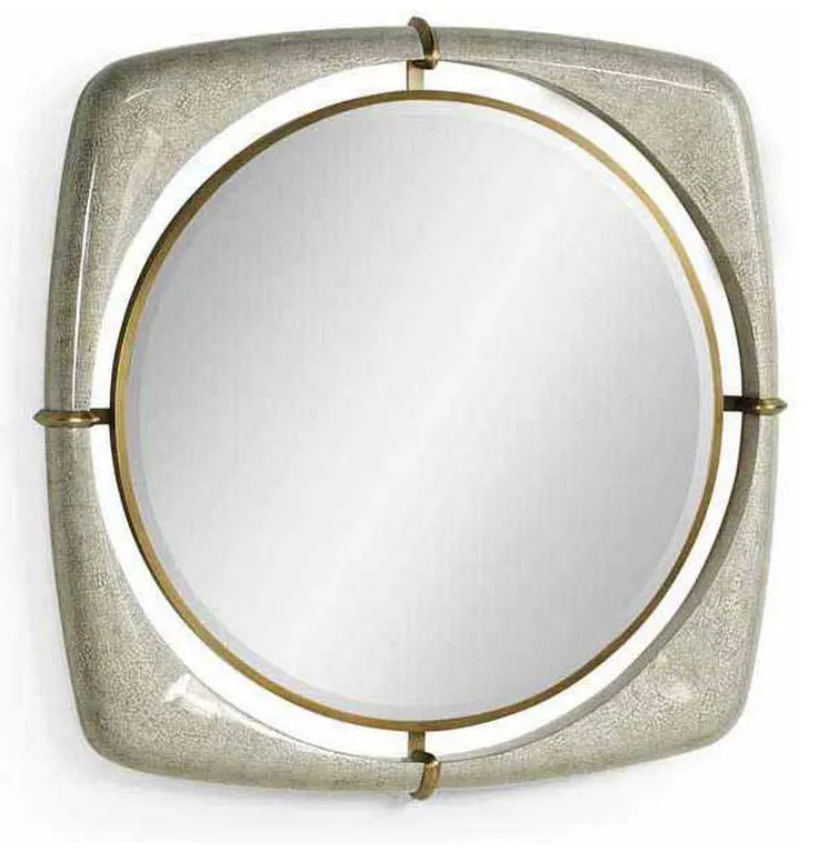 Jonathan Charles 500360-42D-EA002 Toulouse 42 inch Eggshell Mirror Jonathan Charles 500360-42D-EA002 Toulouse 42 inch Eggshell Mirror