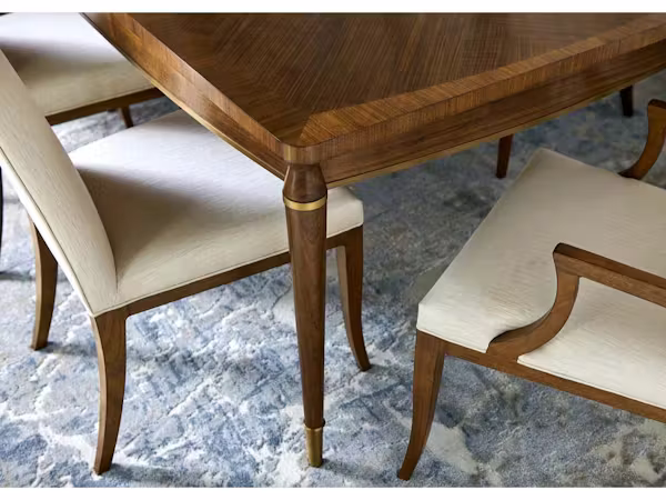 Jonathan Charles 500348-120L-WTL Toulouse Dining Table Jonathan Charles 500348-120L-WTL Toulouse Dining Table