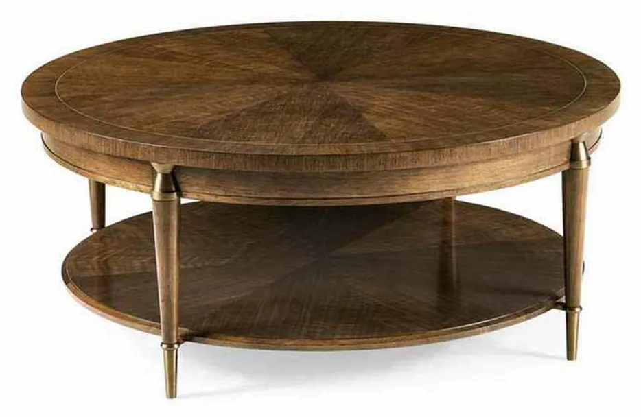 Jonathan Charles 500359-WTL Toulouse Round Cocktail Table Jonathan Charles 500359-WTL Toulouse Round Cocktail Table