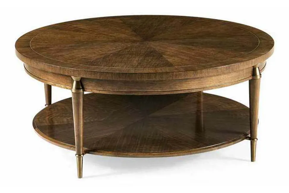 Jonathan Charles 500359-WTL Toulouse Round Cocktail Table Jonathan Charles 500359-WTL Toulouse Round Cocktail Table