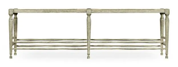 Jonathan Charles 530001-GYO William Yeoward Bodiam Grey Oak Bench Jonathan Charles 530001-GYO William Yeoward Bodiam Grey Oak Bench