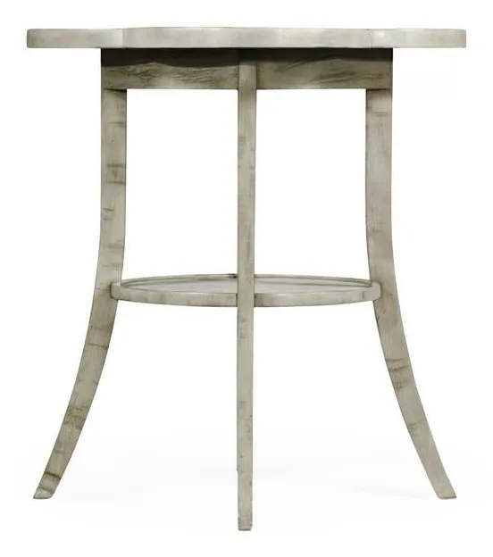 Jonathan Charles 491043-RGA Quatrefoil Lamp Table in Rustic Grey Jonathan Charles 491043-RGA Quatrefoil Lamp Table in Rustic Grey