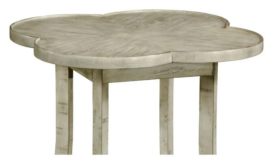 Jonathan Charles 491043-RGA Quatrefoil Lamp Table in Rustic Grey Jonathan Charles 491043-RGA Quatrefoil Lamp Table in Rustic Grey
