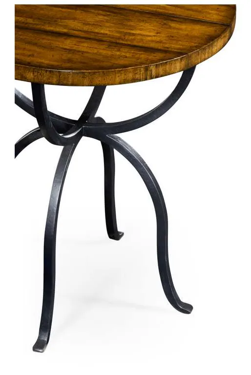 Jonathan Charles 491045-CFW Casual Accents Bistro Round Centre Table Jonathan Charles 491045-CFW Casual Accents Bistro Round Centre Table