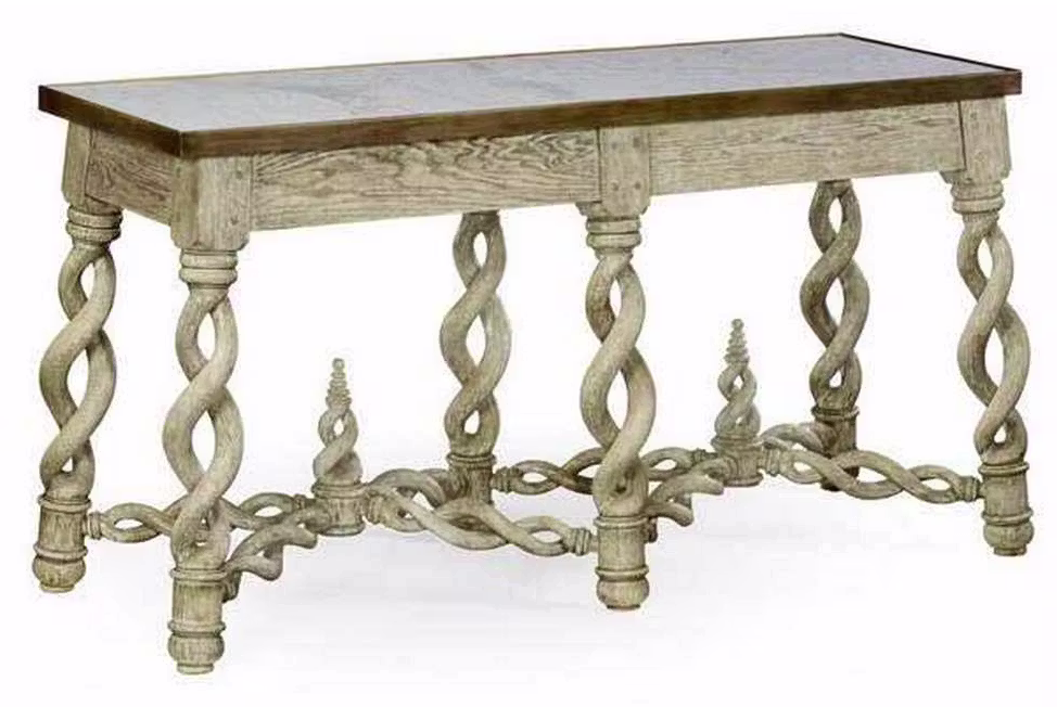 Jonathan Charles 530013-GYO Purbeck Grey Oak Console Jonathan Charles 530013-GYO Purbeck Grey Oak Console