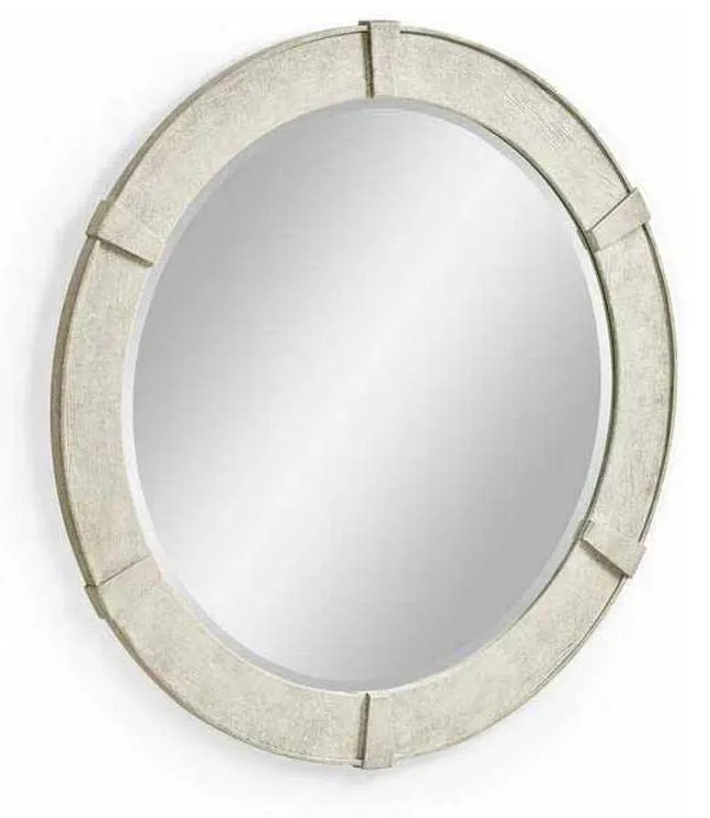 Jonathan Charles 491006-DTW Whitewash Driftwood Round Mirror Jonathan Charles 491006-DTW Whitewash Driftwood Round Mirror