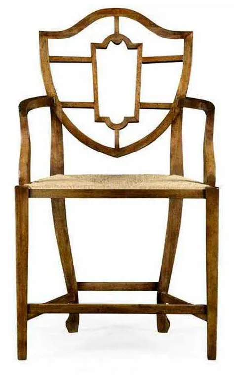 Jonathan Charles 530002-AC-GFA William Yeoward Aveburn Grey Fruitwood Arm Chair Jonathan Charles 530002-AC-GFA William Yeoward Aveburn Grey Fruitwood Arm Chair