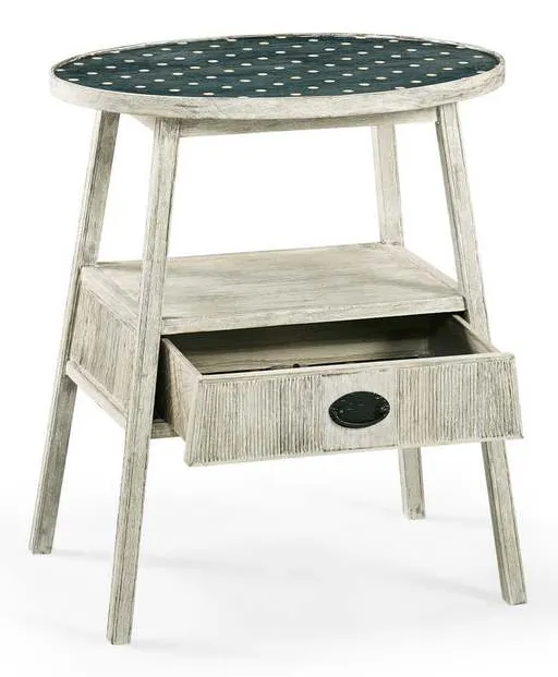 Jonathan Charles 530124-WAA Bywater Washed Acacia Side Table Jonathan Charles 530124-WAA Bywater Washed Acacia Side Table