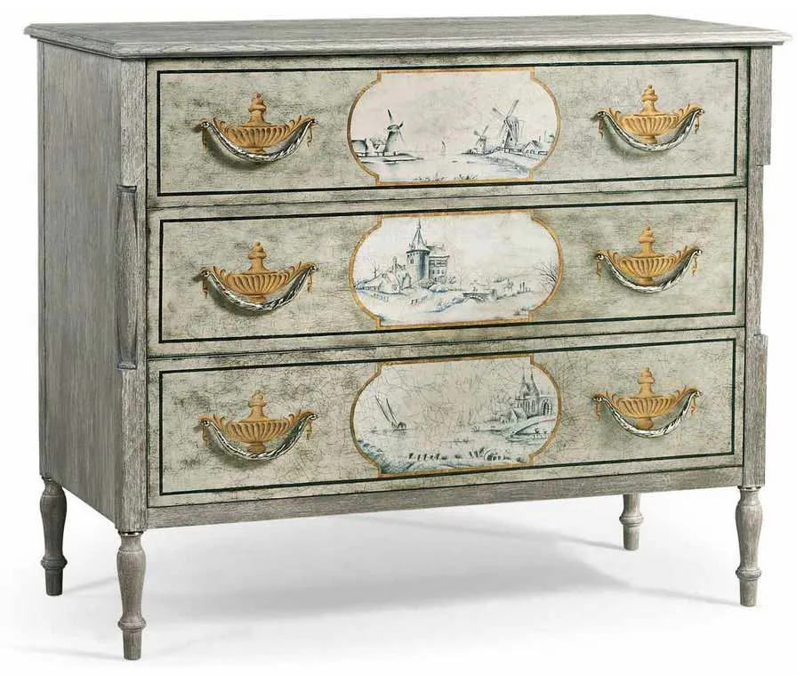 Jonathan Charles 007-1-901-OCB JC Traditional Morningside Chest of Drawers Jonathan Charles 007-1-901-OCB JC Traditional Morningside Chest of Drawers