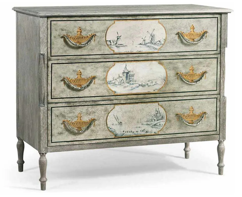 Jonathan Charles 007-1-901-OCB JC Traditional Morningside Chest of Drawers Jonathan Charles 007-1-901-OCB JC Traditional Morningside Chest of Drawers