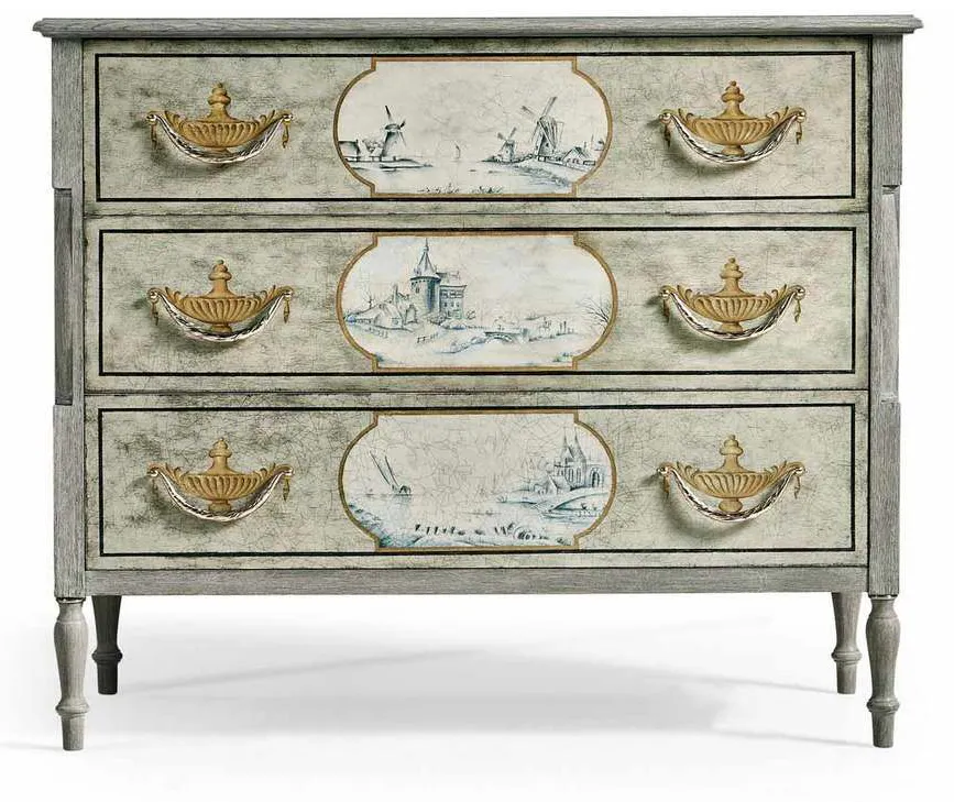 Jonathan Charles 007-1-901-OCB JC Traditional Morningside Chest of Drawers Jonathan Charles 007-1-901-OCB JC Traditional Morningside Chest of Drawers