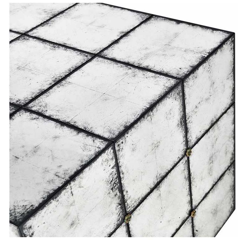 Jonathan Charles 007-3-BN2-EGL Luna Square End Table Jonathan Charles 007-3-BN2-EGL Luna Square End Table