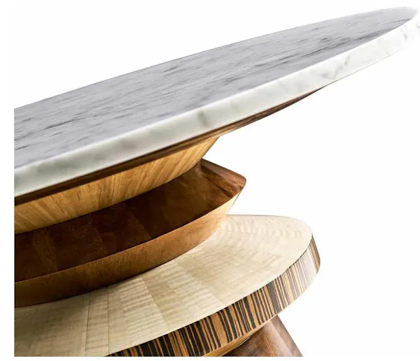 Jonathan Charles 007-3-DL0-NCL Rook Round Cocktail Table Jonathan Charles 007-3-DL0-NCL Rook Round Cocktail Table