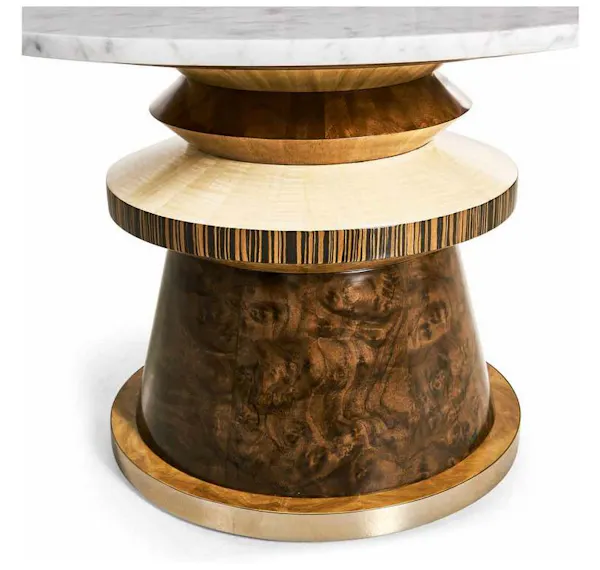 Jonathan Charles 007-3-DL0-NCL Rook Round Cocktail Table Jonathan Charles 007-3-DL0-NCL Rook Round Cocktail Table