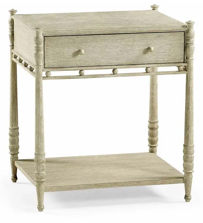 Jonathan Charles 012355-AB William Yeoward Morris Bedside Chest Jonathan Charles 012355-AB William Yeoward Morris Bedside Chest