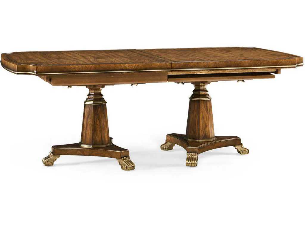 Jonathan Charles 008-2-A20-VBS Viceroy Rectangular Dining Table 84 Inch