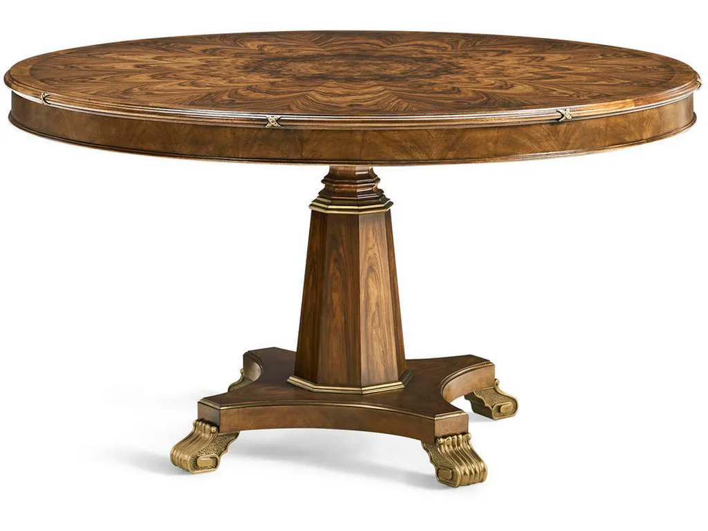 Jonathan Charles 008-2-D00-VBS Viceroy Round Dining Table 54 Inch