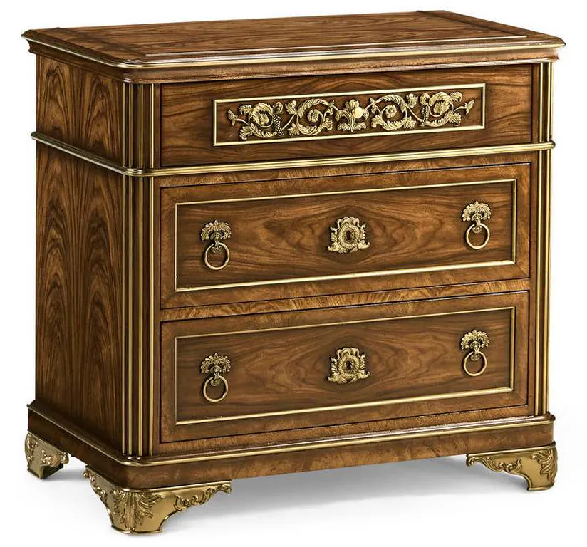Jonathan Charles 008-1-940-VBS Viceroy Bedside Chest Jonathan Charles 008-1-940-VBS Viceroy Bedside Chest