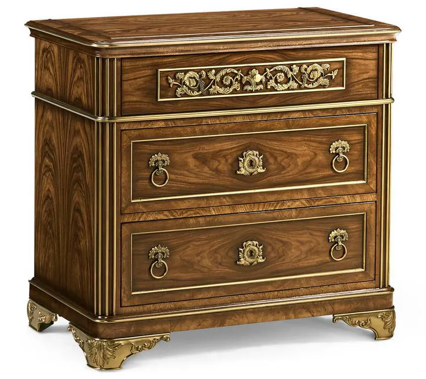 Jonathan Charles 008-1-940-VBS Viceroy Bedside Chest Jonathan Charles 008-1-940-VBS Viceroy Bedside Chest