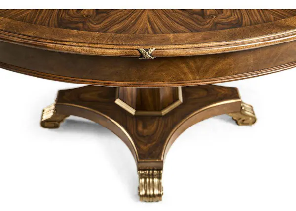 Jonathan Charles 008-2-D00-VBS Viceroy Round Dining Table 54 Inch Jonathan Charles 008-2-D00-VBS Viceroy Round Dining Table 54 Inch