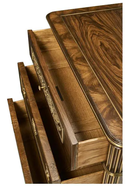 Jonathan Charles 008-1-940-VBS Viceroy Bedside Chest Jonathan Charles 008-1-940-VBS Viceroy Bedside Chest