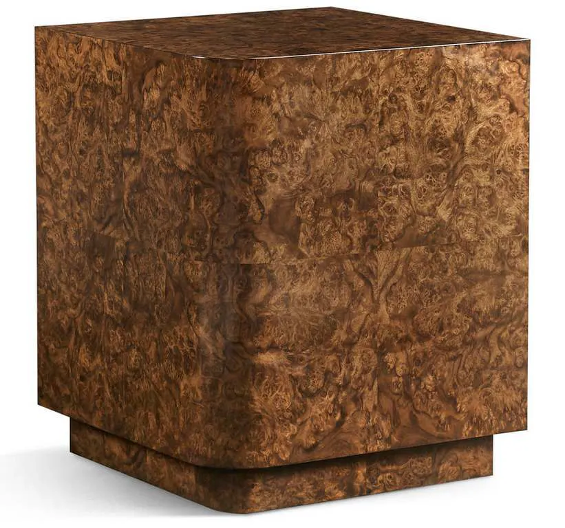 Jonathan Charles 007-3-BN0-WBL Jacques Radius End Table Jonathan Charles 007-3-BN0-WBL Jacques Radius End Table