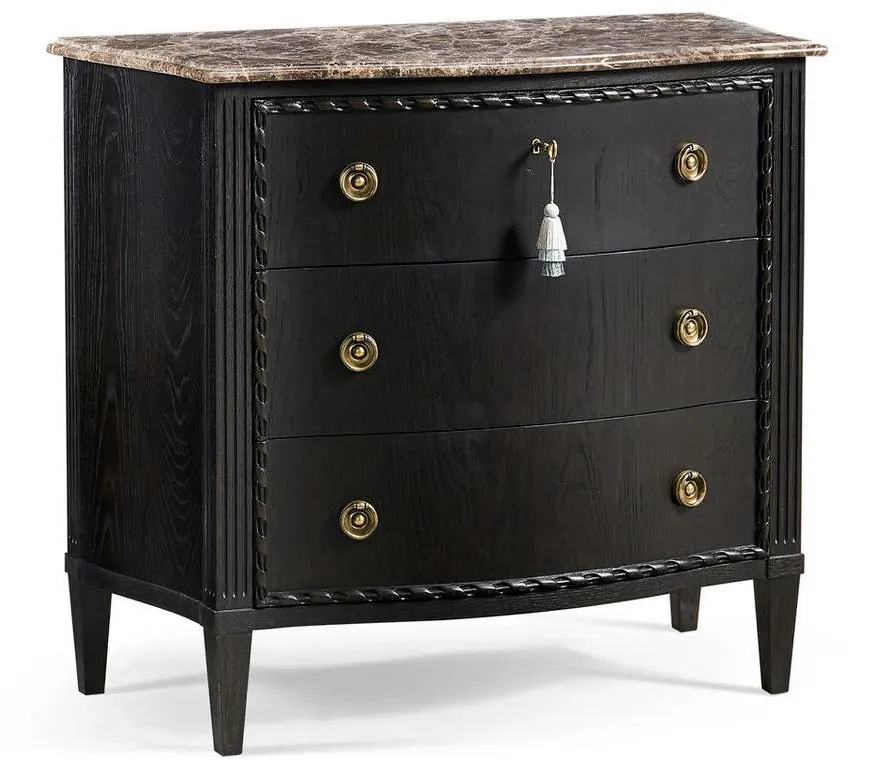 Jonathan Charles 007-1-931-EBO Tangiers Drawer Chest Jonathan Charles 007-1-931-EBO Tangiers Drawer Chest