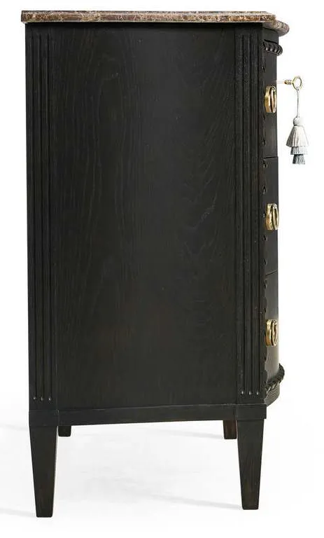 Jonathan Charles 007-1-931-EBO Tangiers Drawer Chest Jonathan Charles 007-1-931-EBO Tangiers Drawer Chest
