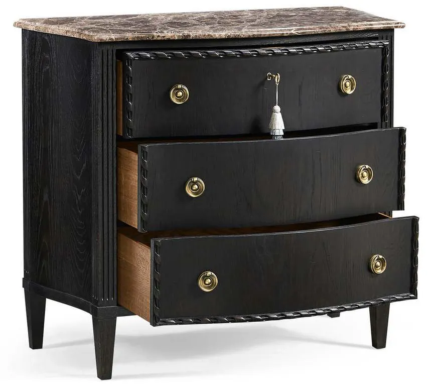 Jonathan Charles 007-1-931-EBO Tangiers Drawer Chest Jonathan Charles 007-1-931-EBO Tangiers Drawer Chest