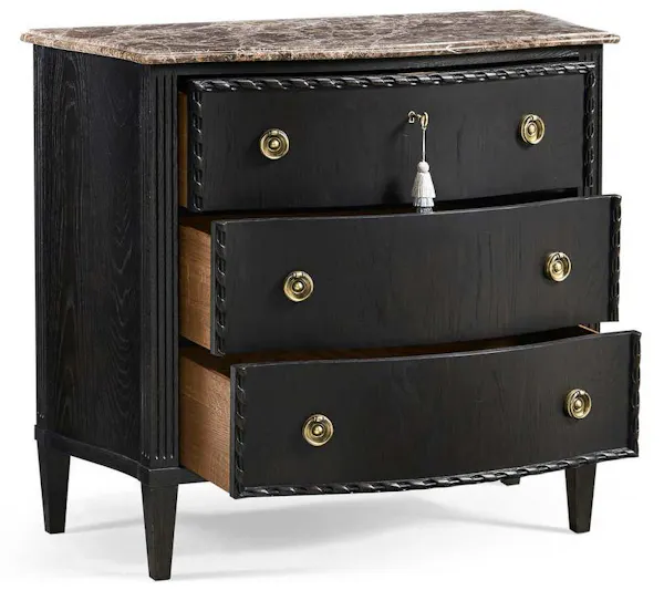 Jonathan Charles 007-1-931-EBO Tangiers Drawer Chest Jonathan Charles 007-1-931-EBO Tangiers Drawer Chest