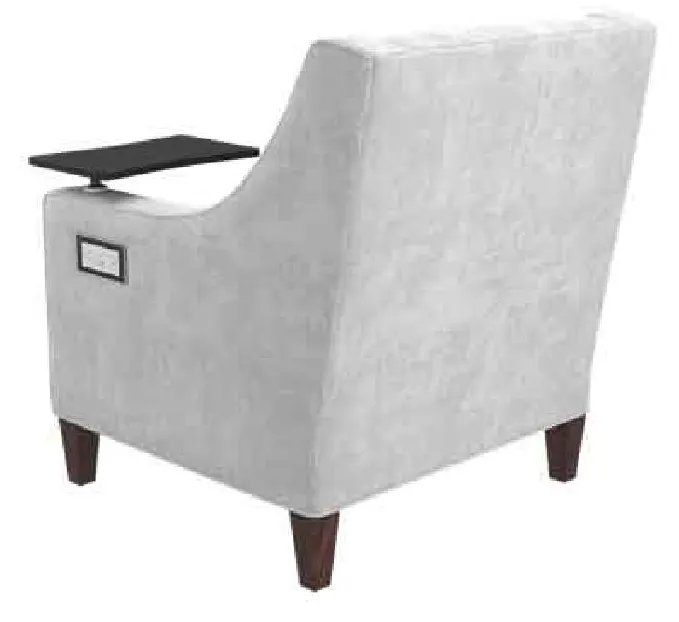 Kellex HC09270-05TPRCL Lila Chair Right Facing Tablet Top Power Source Left Facing Cup Holder Kellex HC09270-05TPRCL Lila Chair Right Facing Tablet Top Power Source Left Facing Cup Holder